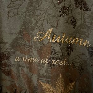 Gorgeous Autumn Blouse with beaded details